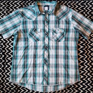 Men's Western Style, Snap Up Wrangler XXL